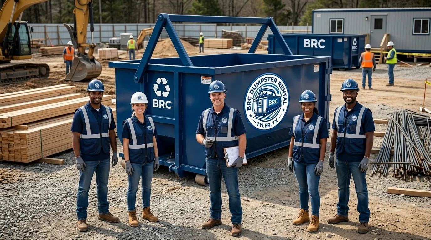 Construction Dumpster Rental in Tyler, TX